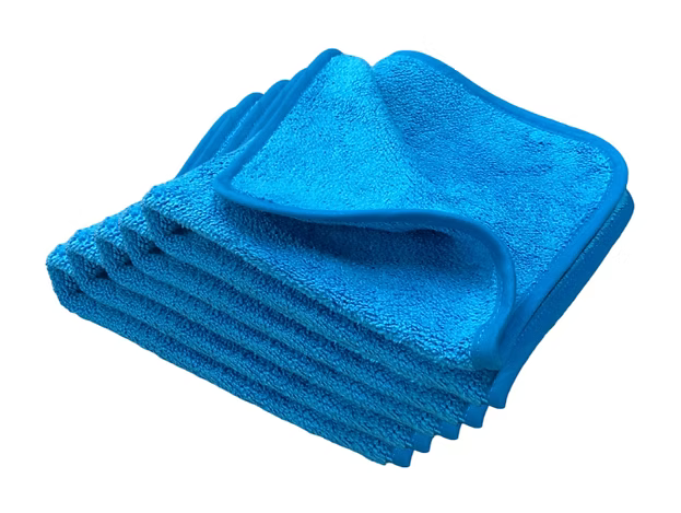 Microfibre Polish Bleue 40x40 cm – Pack de 5 - extérieur