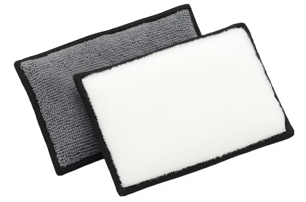 Pad désincrustant microfibres